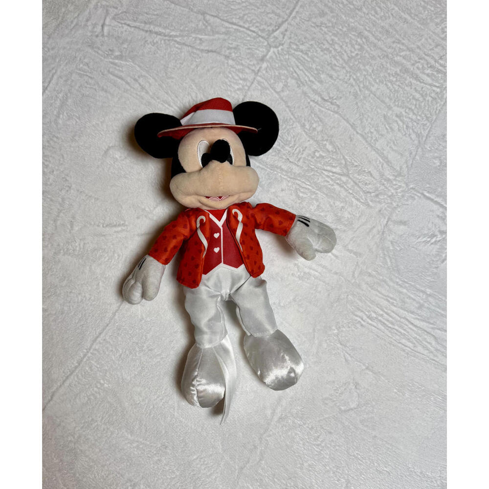 Disney Mickey Mouse 2025 Limited Edition Valentine’s Day Plush – Good Condition